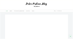 Desktop Screenshot of dubaifashionblog.com